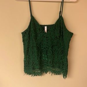 Lace tank